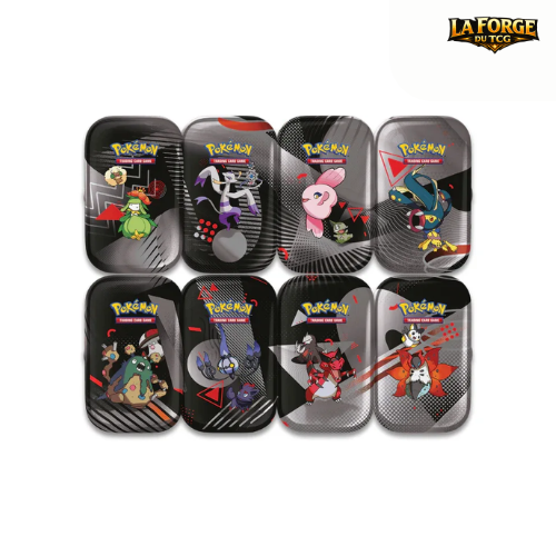 Display de Mini Tin Foudre Noire & Flamme Blanche EV10.5