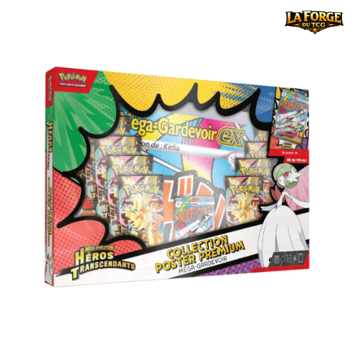 Coffret Poster Premium Méga-Gardevoir Héros Transcendants ME2.5 - Pokemon